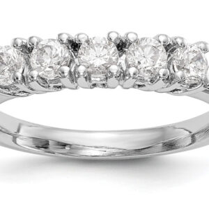 1 Carat 5-Stone Women's Diamond Wedding Band Ring