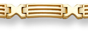 14K Gold "Bridge" Design Bracelet