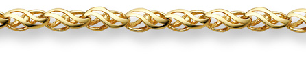 14K Yellow Gold Weave Bracelet