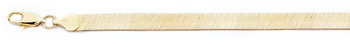 5mm Herringbone Bracelet, 14K Gold