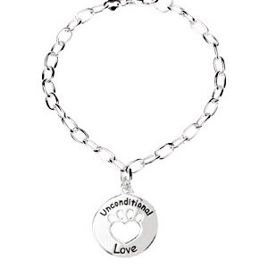 Heart U Back - Unconditional Love Bracelet in Sterling Silver