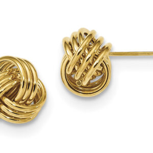 Italian 14K Gold Love-Knot Earrings