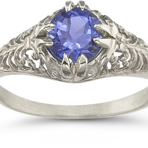 Mythical Tanzanite Ring in 14K White Gold