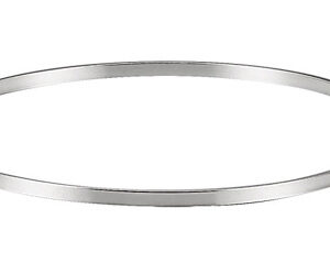 Plain Sterling Silver Bangle Bracelet (2.25mm)
