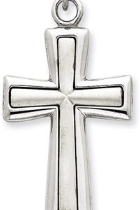Sterling Silver Latin Cross Pendant