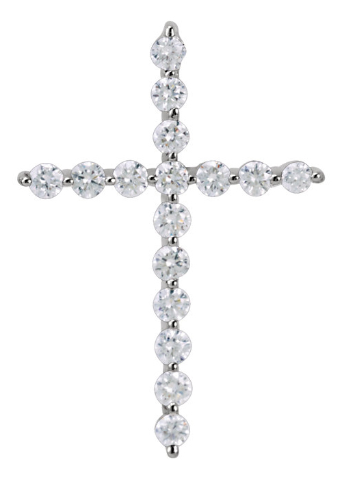 The Promise of God 1/4 Carat Diamond Cross Pendant