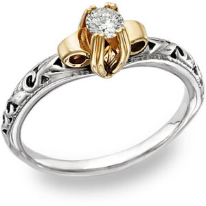 3/4 Carat Art Deco Diamond Ring